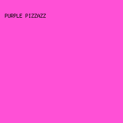 FF50D6 - Purple Pizzazz color image preview