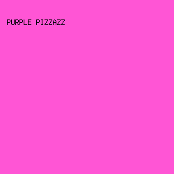 FF55D5 - Purple Pizzazz color image preview