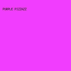 f23ffe - Purple Pizzazz color image preview