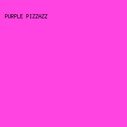 ff44e1 - Purple Pizzazz color image preview