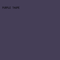 453E57 - Purple Taupe color image preview