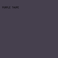 46404e - Purple Taupe color image preview