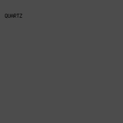 4C4C4C - Quartz color image preview