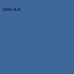 3F6699 - Queen Blue color image preview
