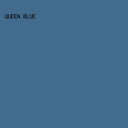 436b8d - Queen Blue color image preview