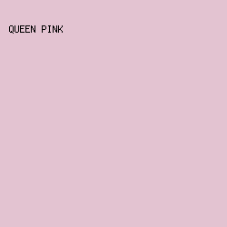 E3C3D1 - Queen Pink color image preview