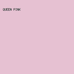 E6C1D2 - Queen Pink color image preview