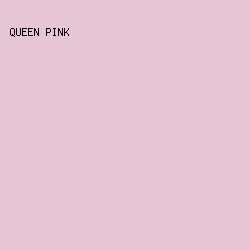 E6C5D4 - Queen Pink color image preview