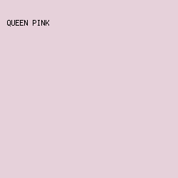 E6D1DA - Queen Pink color image preview