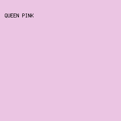 EBC5E3 - Queen Pink color image preview