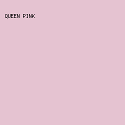 e5c3d1 - Queen Pink color image preview