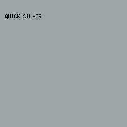 9da5a8 - Quick Silver color image preview