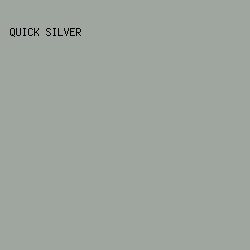 9fa59f - Quick Silver color image preview