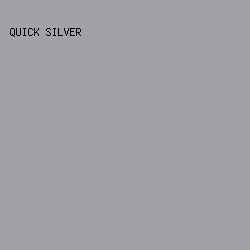 A1A2A5 - Quick Silver color image preview