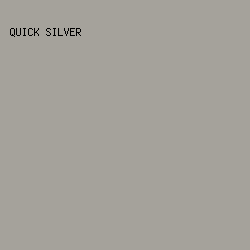 A5A29B - Quick Silver color image preview