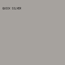 A6A29E - Quick Silver color image preview