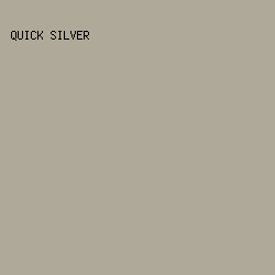 AFA999 - Quick Silver color image preview