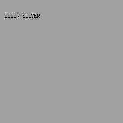 a09f9f - Quick Silver color image preview