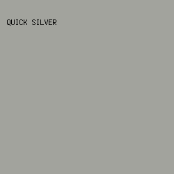 a2a39d - Quick Silver color image preview