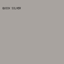 a8a39f - Quick Silver color image preview