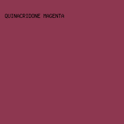 8D3750 - Quinacridone Magenta color image preview