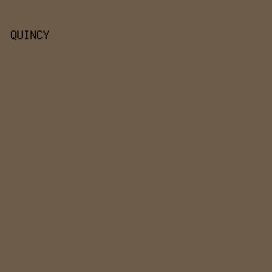 6d5c4a - Quincy color image preview