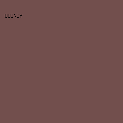 724f4d - Quincy color image preview