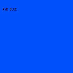 0051FC - RYB Blue color image preview