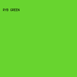 68D42F - RYB Green color image preview