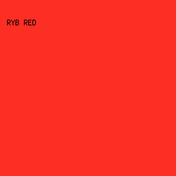 FD2E24 - RYB Red color image preview