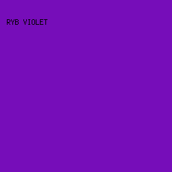760DB9 - RYB Violet color image preview