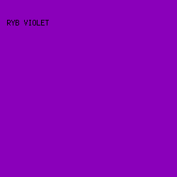8a00ba - RYB Violet color image preview