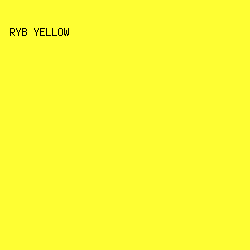 FEFE33 - RYB Yellow color image preview