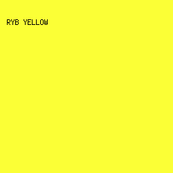 fbff36 - RYB Yellow color image preview