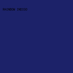 1C2269 - Rainbow Indigo color image preview