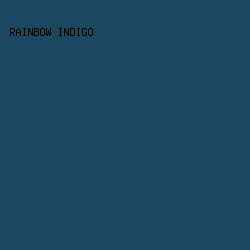 1C4761 - Rainbow Indigo color image preview