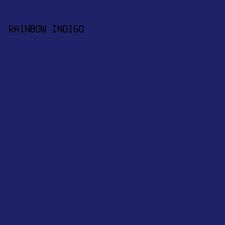 1F2266 - Rainbow Indigo color image preview
