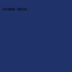 1F3269 - Rainbow Indigo color image preview