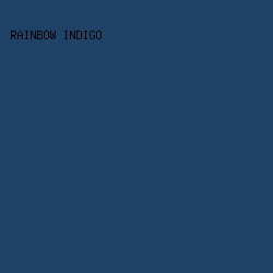 1F4268 - Rainbow Indigo color image preview