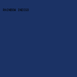 1b3265 - Rainbow Indigo color image preview