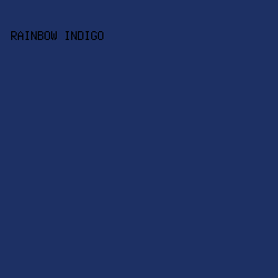 1d3064 - Rainbow Indigo color image preview