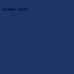 1e3569 - Rainbow Indigo color image preview