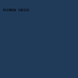203b5a - Rainbow Indigo color image preview