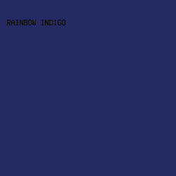 242b64 - Rainbow Indigo color image preview