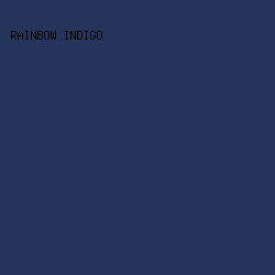 25345A - Rainbow Indigo color image preview