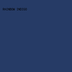 263B66 - Rainbow Indigo color image preview