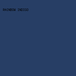 273e65 - Rainbow Indigo color image preview