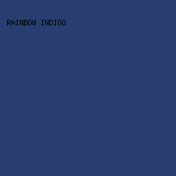 283e70 - Rainbow Indigo color image preview