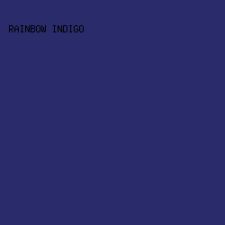 292B6A - Rainbow Indigo color image preview