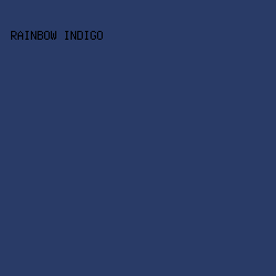 293B67 - Rainbow Indigo color image preview